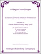 Symphonia Armonie Celestium Rev No. 3 Vocal Solo & Collections sheet music cover